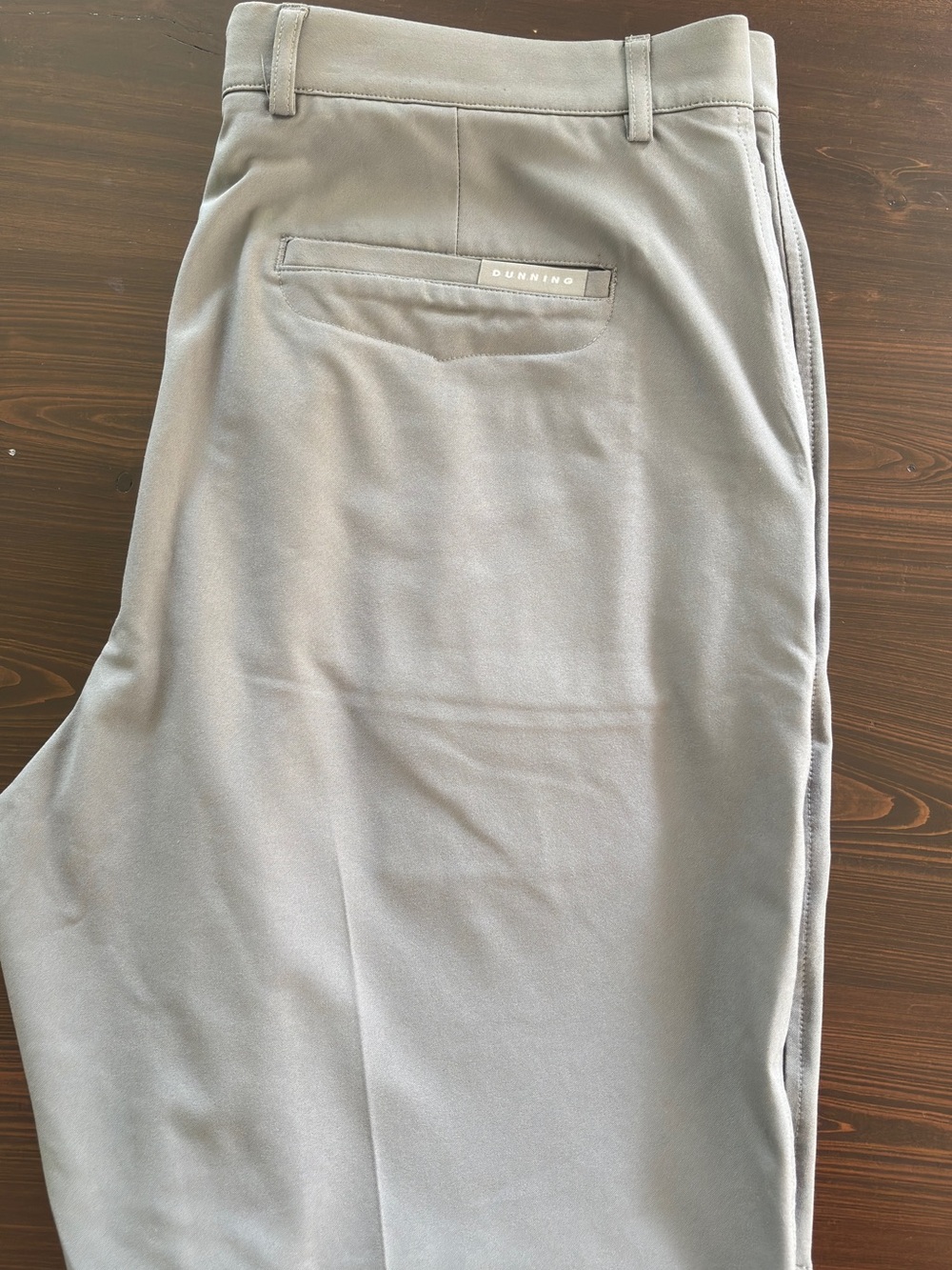 Dunning Men's Golf Shorts - Light Gray Size 36 - Picture 5 of 5